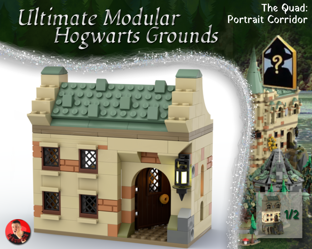 Lego HP Modular - The Quad: Portrait Corridor