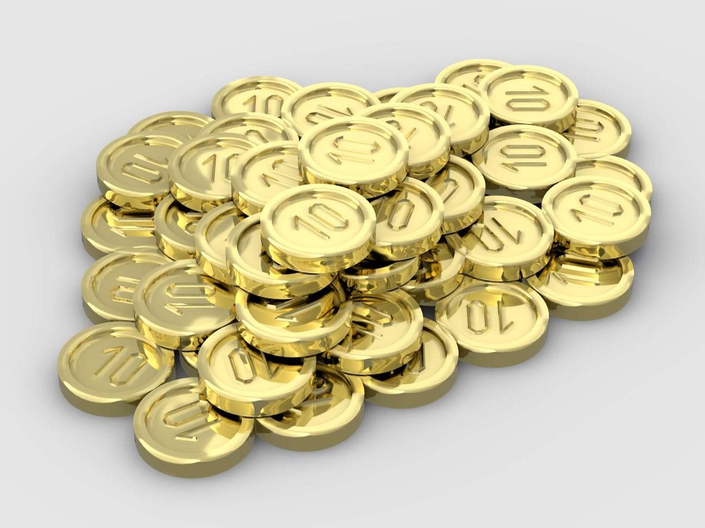 Lego Coin-10 Stack