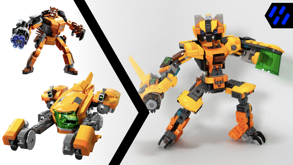 Lego 76254 + 76243 Rocket Super Mech Upgrade