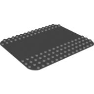 Lego Duplo Baseplate 12 x 16 with Road Flat Surface Print / Dark Bluish Gray