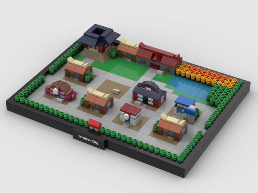 Lego Ecruteak City - Johto