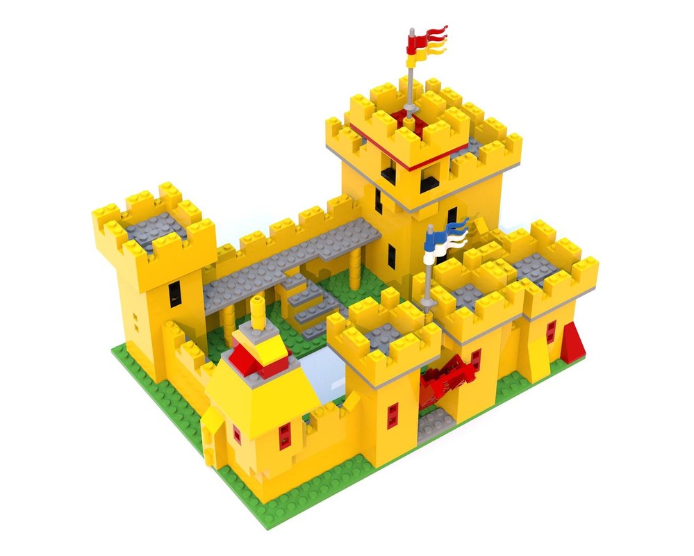 Lego 375-2 Classic Yellow Castle MOC #9