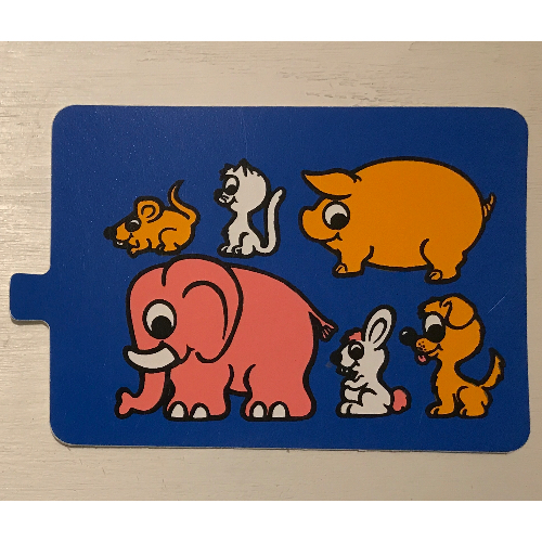 Lego Duplo Slide Animals Print
