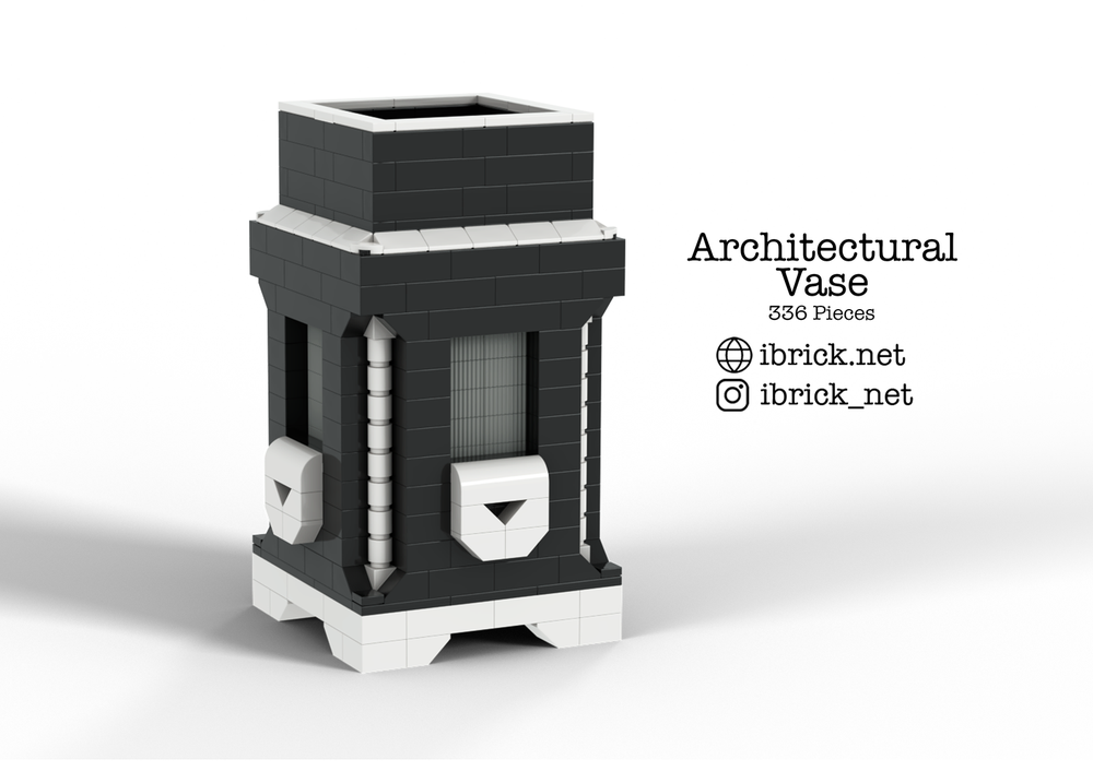 Lego Architectural Vase
