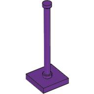 Lego Tile Special 2 x 2 with Bar and Stud / Purple