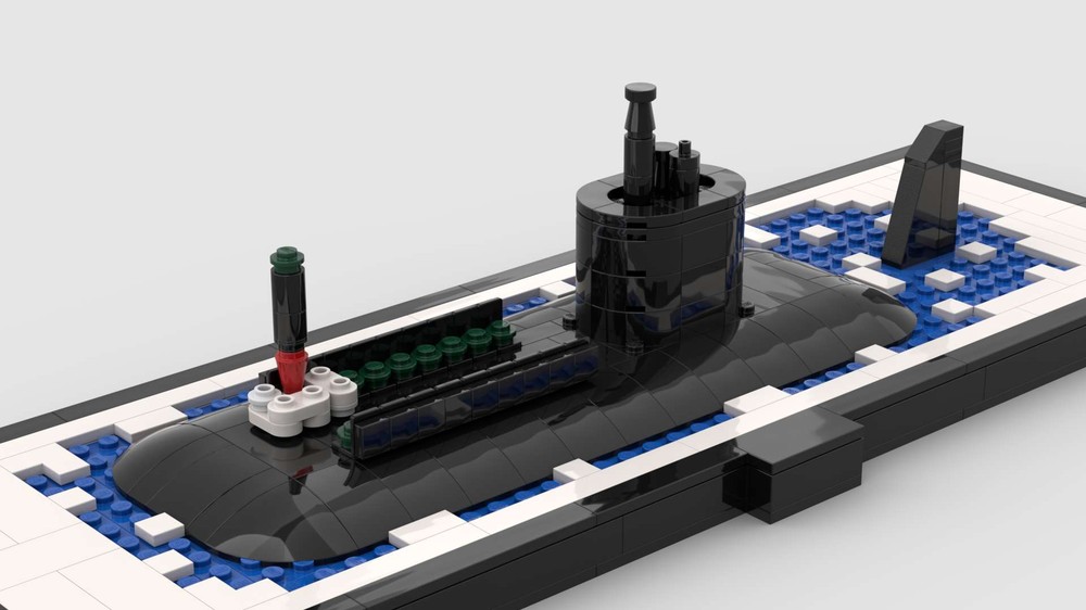 Lego Typhoon Class break ice