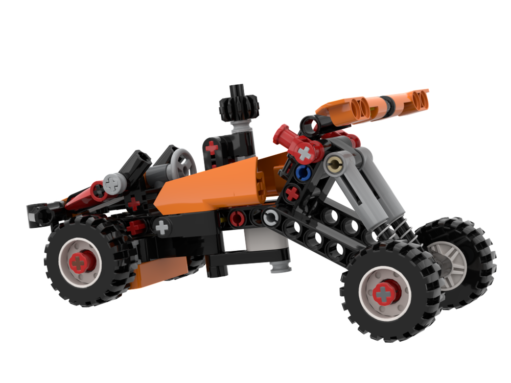 Lego 42101 buggy with rear independent suspension