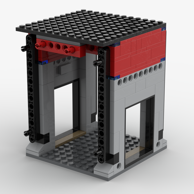 Lego Extension module for a 2024 fire station garage