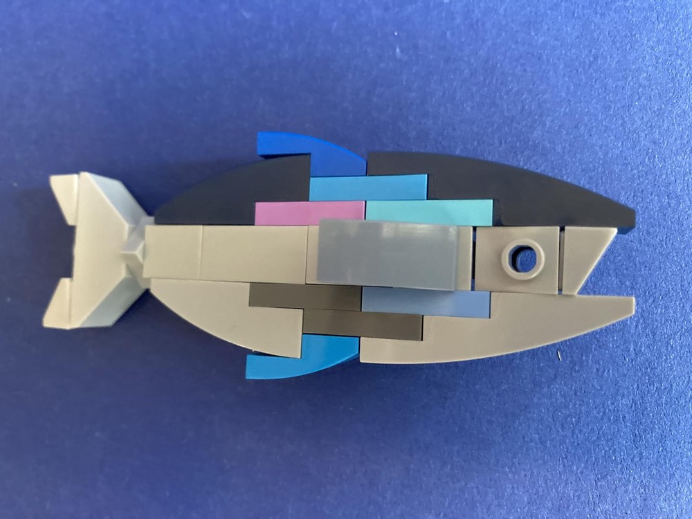 Lego mini skipjack tuna