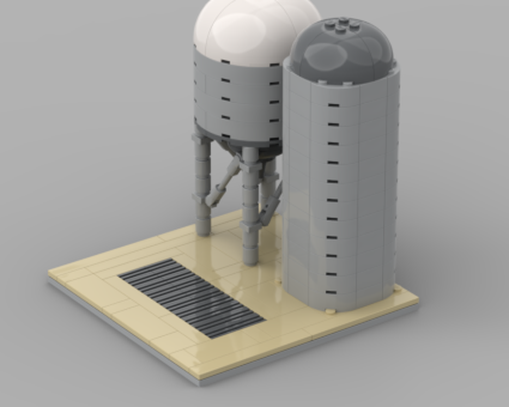 Lego Farm Silo Set