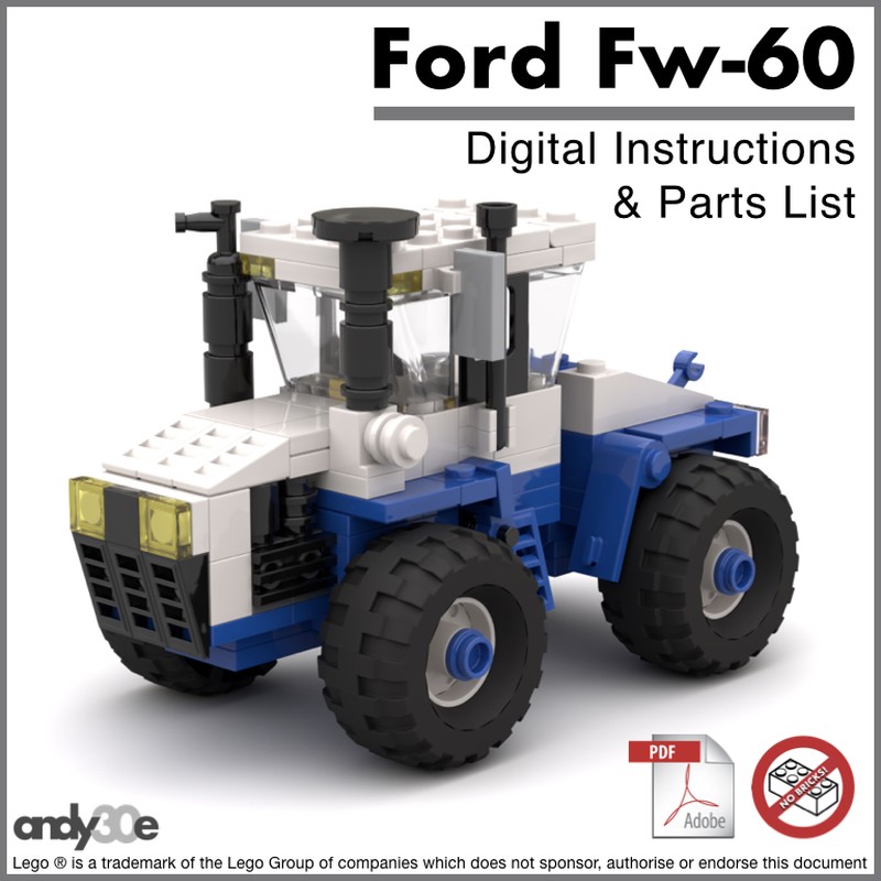 Lego Ford FW60 Articulated Tractor