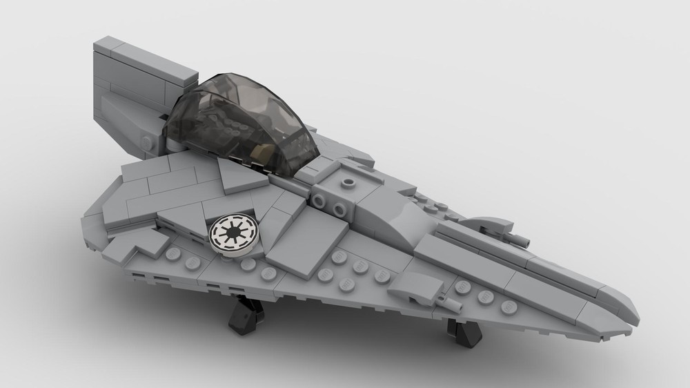 Lego Delta-7 Aethersprite (Plain grey)