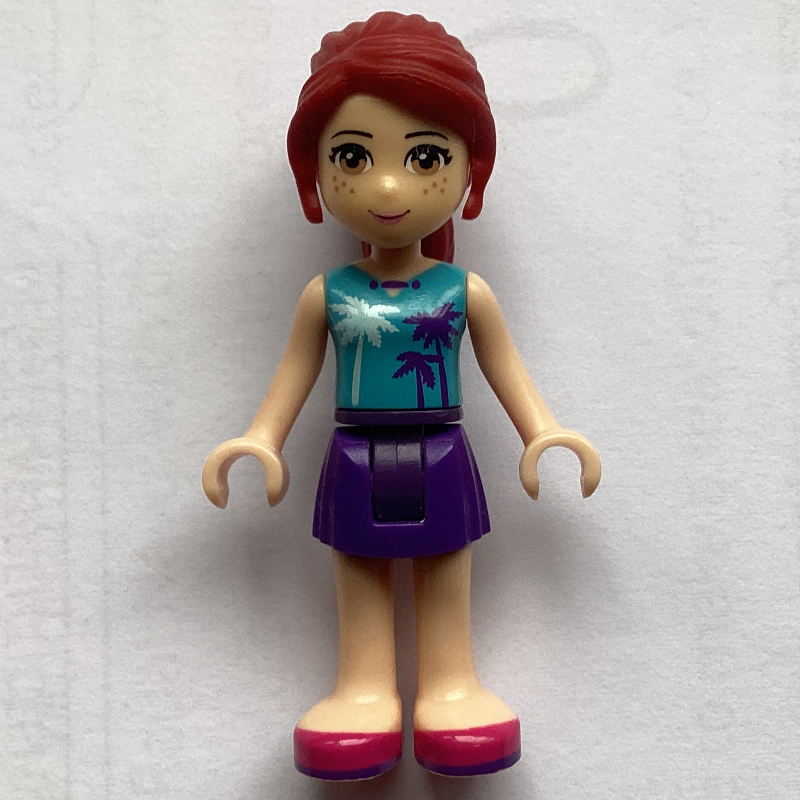 Lego Mia - Medium Azure Top, Dark Purple Skirt