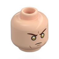 Lego Minifig Head with Print