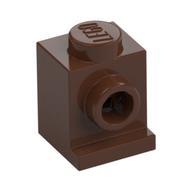 Lego Brick Special 1 x 1 with Headlight / Brown