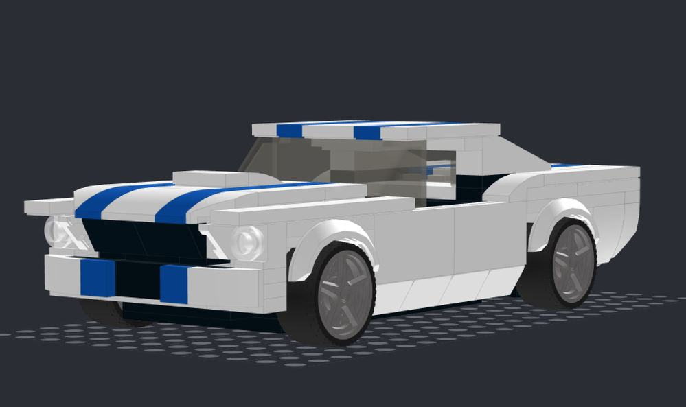 Lego 1965 Ford Mustang GT350R