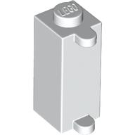 Lego Brick Special 1 x 1 x 2 with Shutter Holder / White