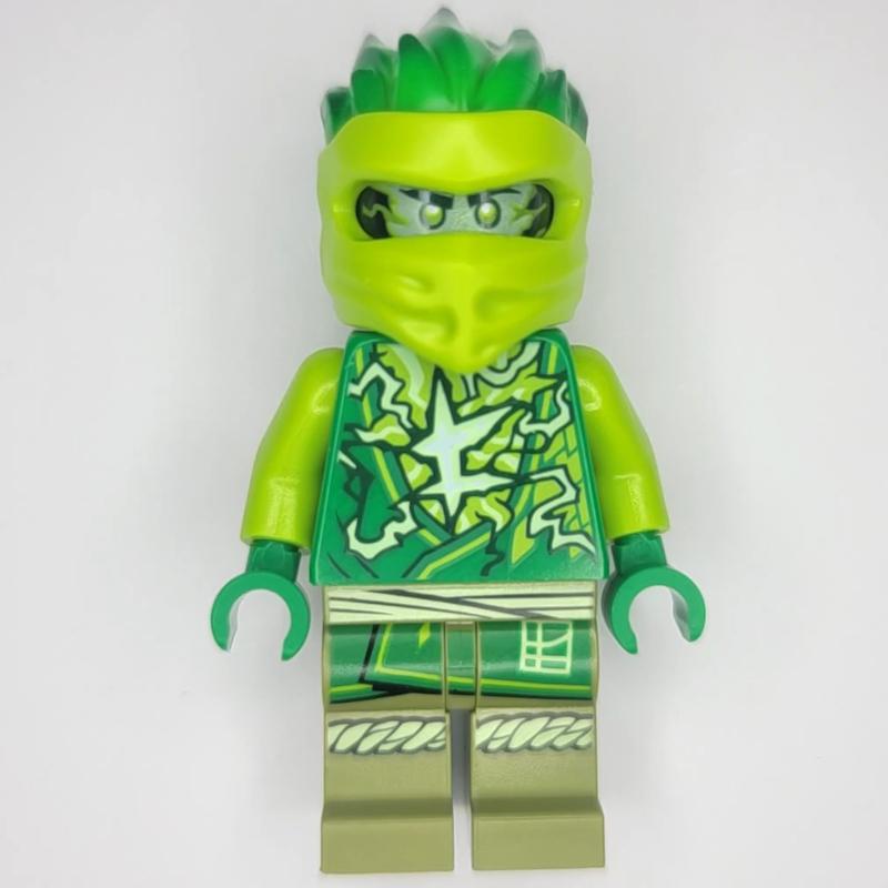 Lego Lloyd - Spinjitzu Training, Trans-Green Head