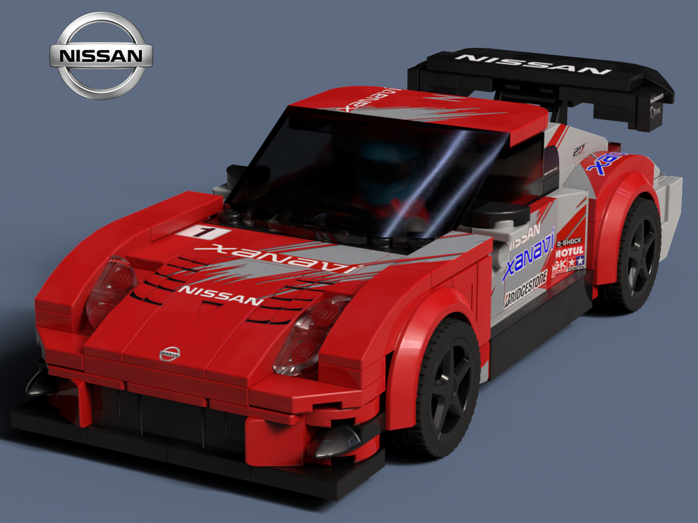 Lego Nissan Fairlady 350 Z Nismo Xanavi JGTC