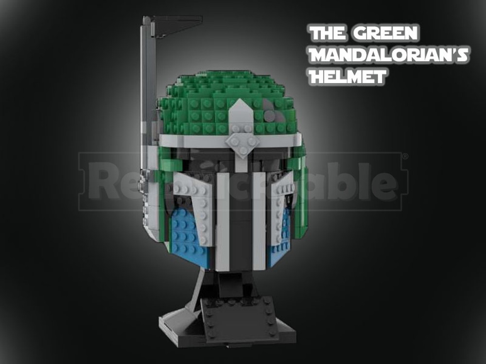 Lego 75267 The Green Mandalorian's Helmet