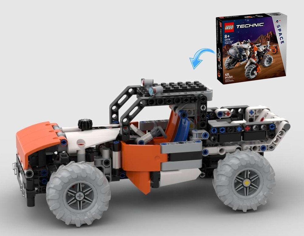 Lego Pickup 42178 Alternative.