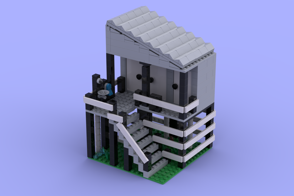 Lego drop toilet