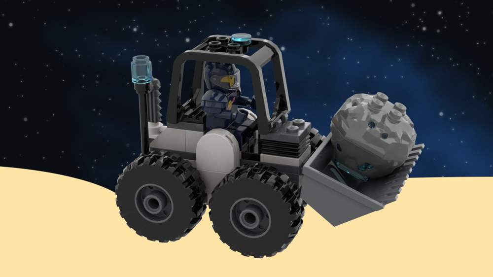 Lego Asteroid Missions: Digger MOC