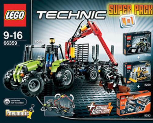 Lego Technic Super Pack 4 in 1