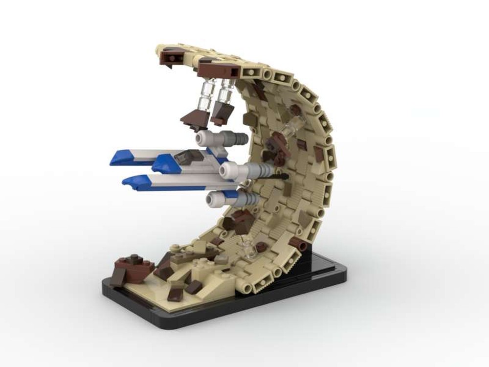 Lego There Is No Horizon! Escape From Jedha - Micro UWing - Rogue One