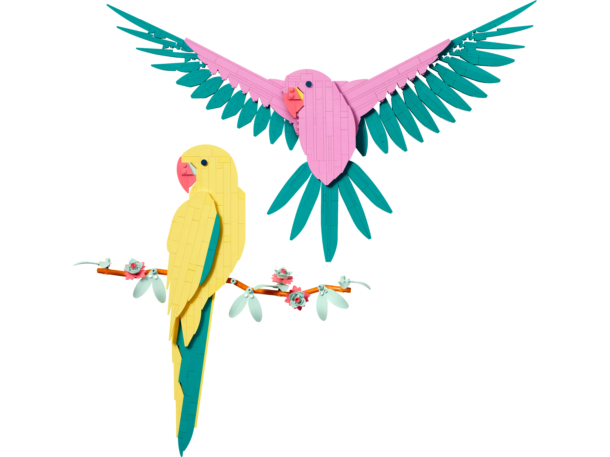Lego Macaw Parrots