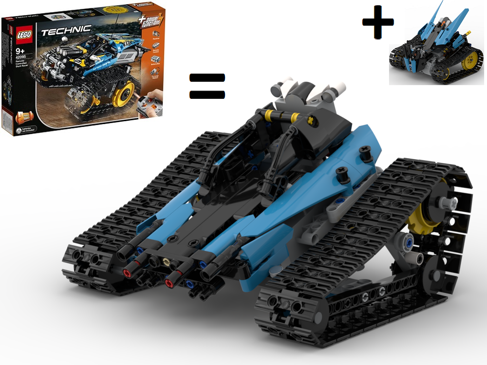 Lego New Racer 42095 D Model (Plus Cricket) 2 in 1