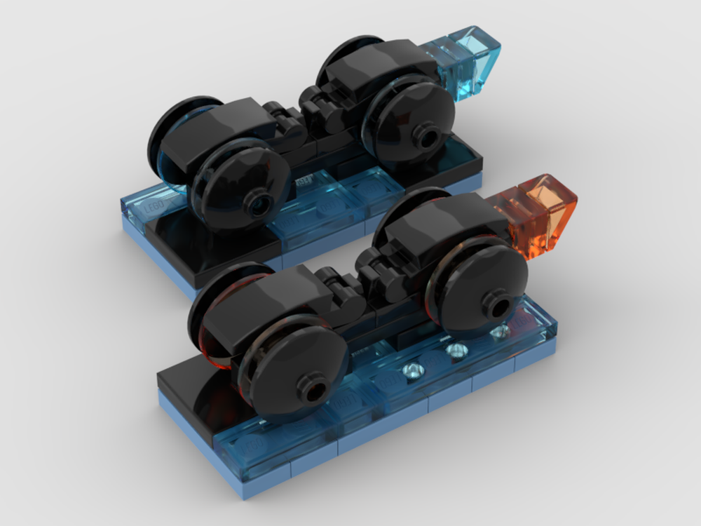 Lego Tron Light Cycles Mini