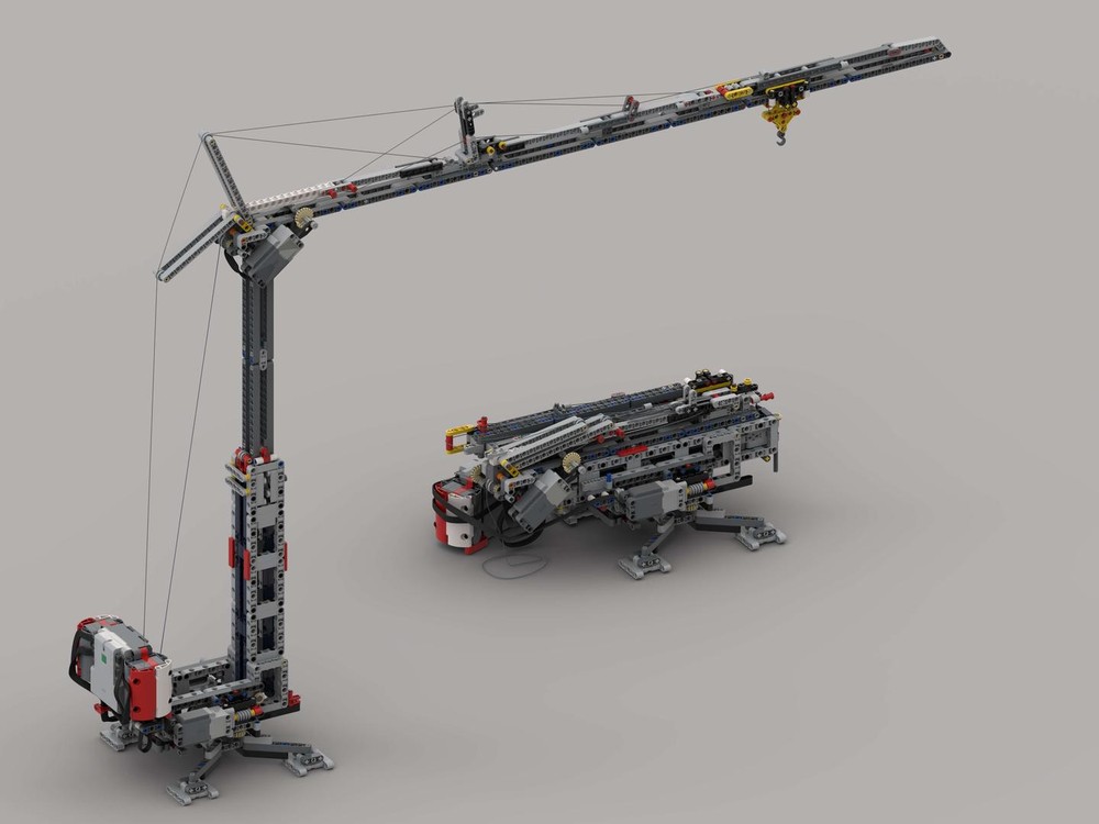 LEGO TECHNIC MOC 2023 FAST-ERECTING CRANE