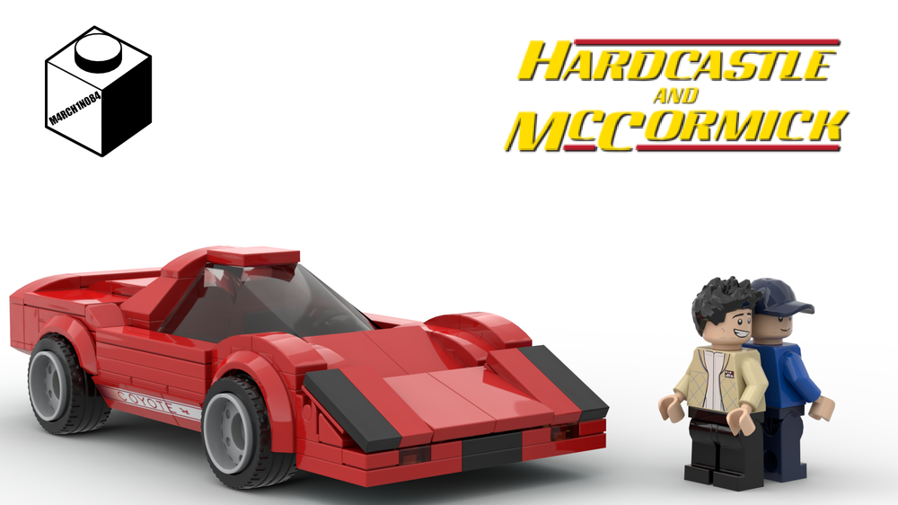 Lego Coyote X From Hardcastle and McCormick