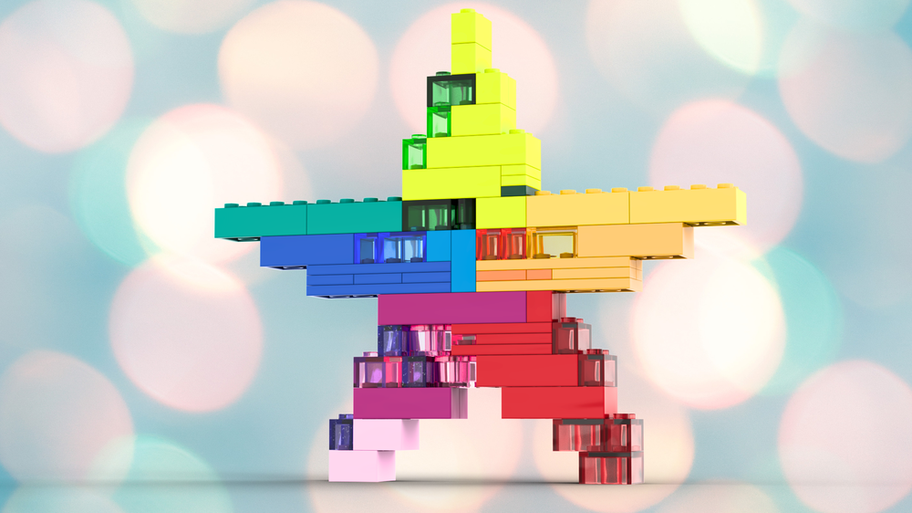 Lego 11013 Rainbow star
