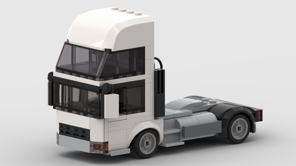 Lego Low entry tractor(low deck with sleeper berth)