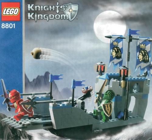 Lego Knights' Attack Barge