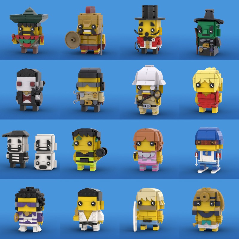 Lego CMF Series 2 BrickHeadz Bundle