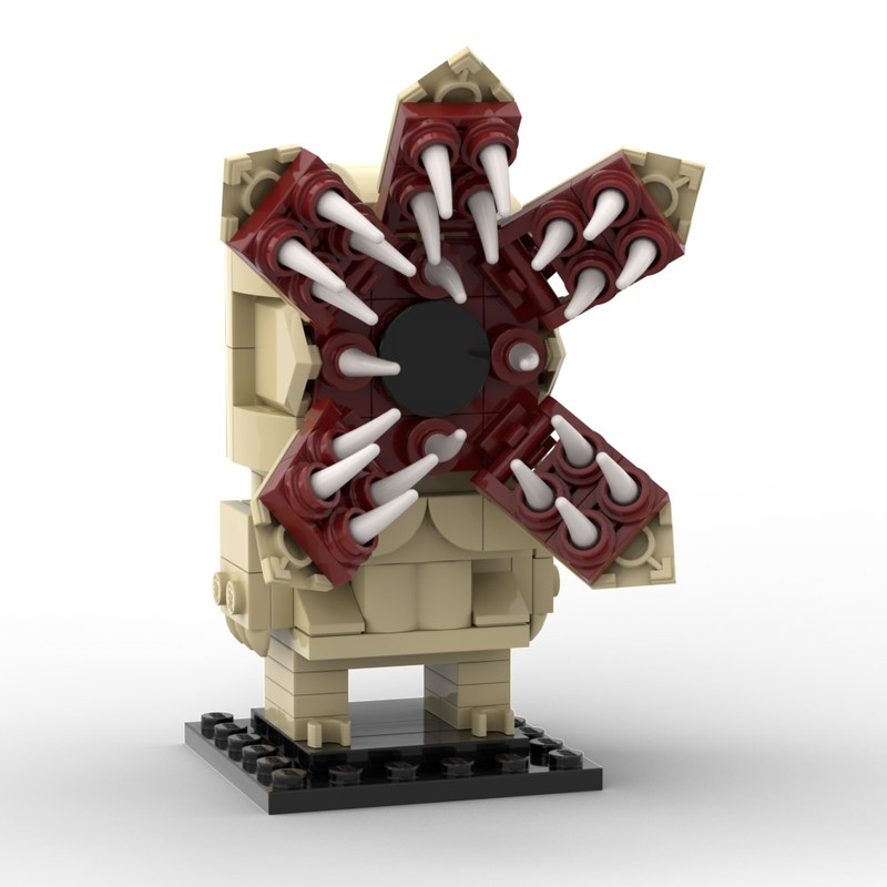 Lego Stranger Things Demogorgon MOC Brickheadz