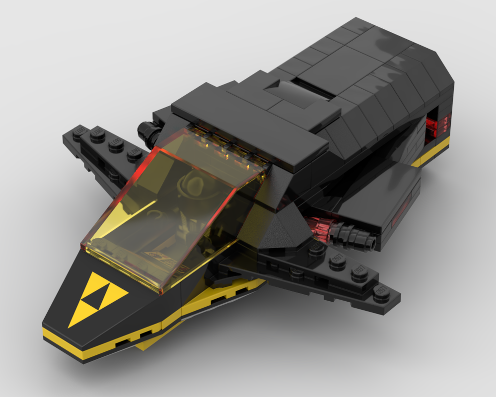 Lego Blacktron Cockpit Module