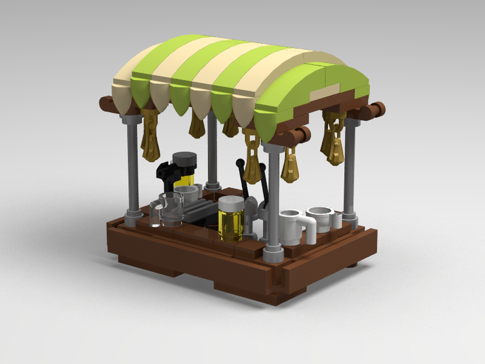 Lego Market Stall - Drinks