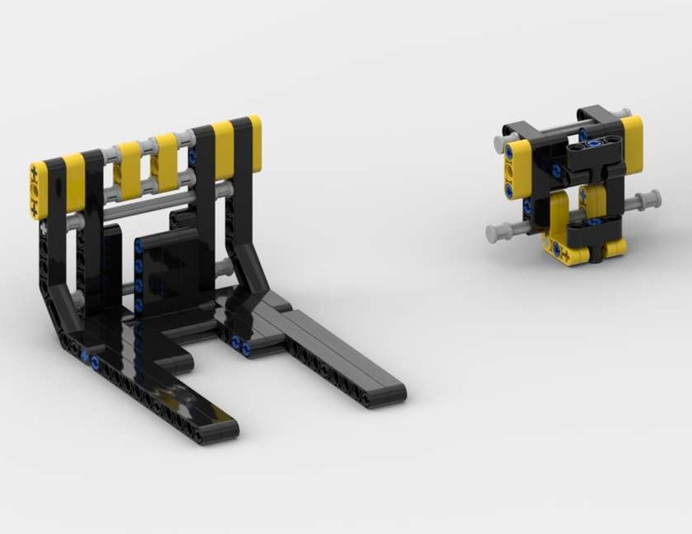 Lego 42030 Volvo wheel loader, Accessories.