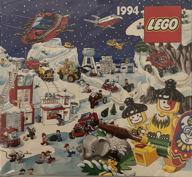 Lego 1994 Large Hungarian Christmas Edition (923321-HUN)