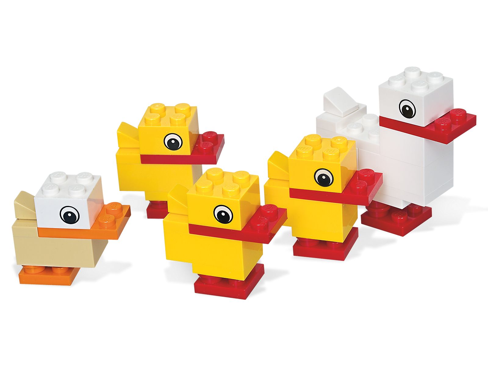 Lego Duck with Ducklings