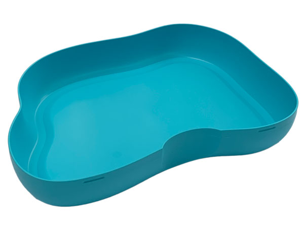 Lego Duplo Bath Toy 13 x 16 x 3 Floating Island, Bottom / Medium Azure