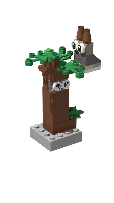 Lego Tree and owl