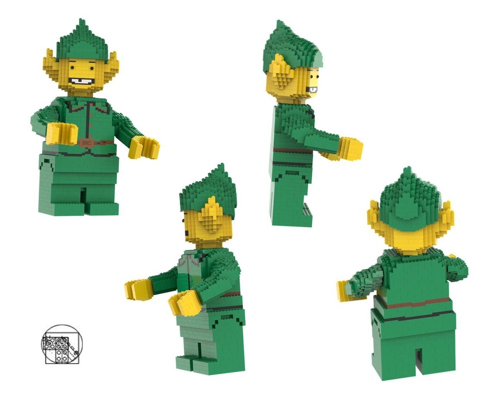 Lego Maxi Figure Green Elf