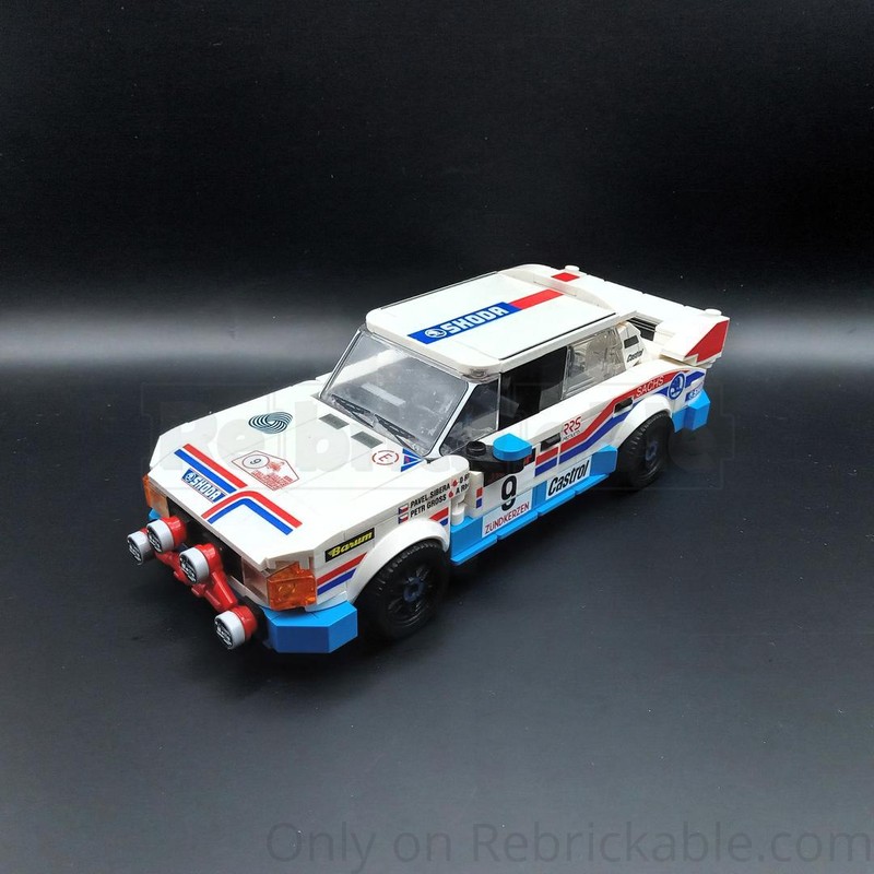Lego Rally Skoda 130 LR Group B