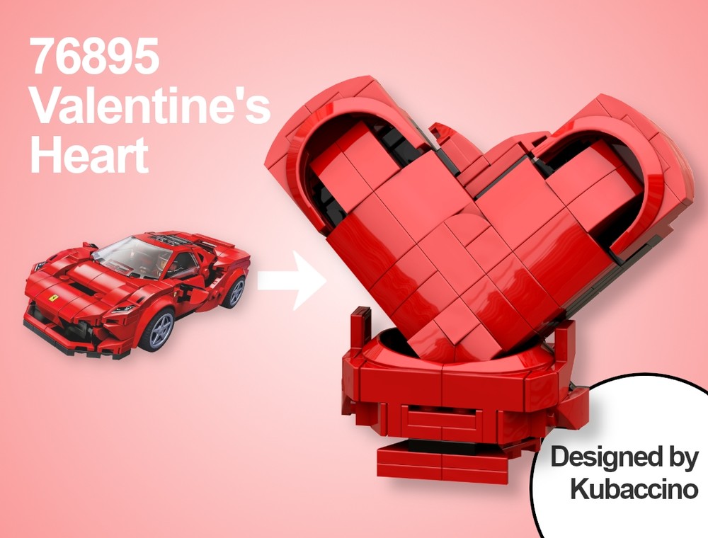 Lego 76895 Valentine's Heart