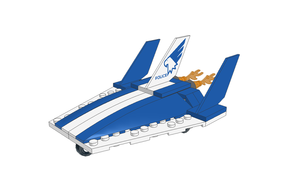 Lego 60208 Supersonic Jet